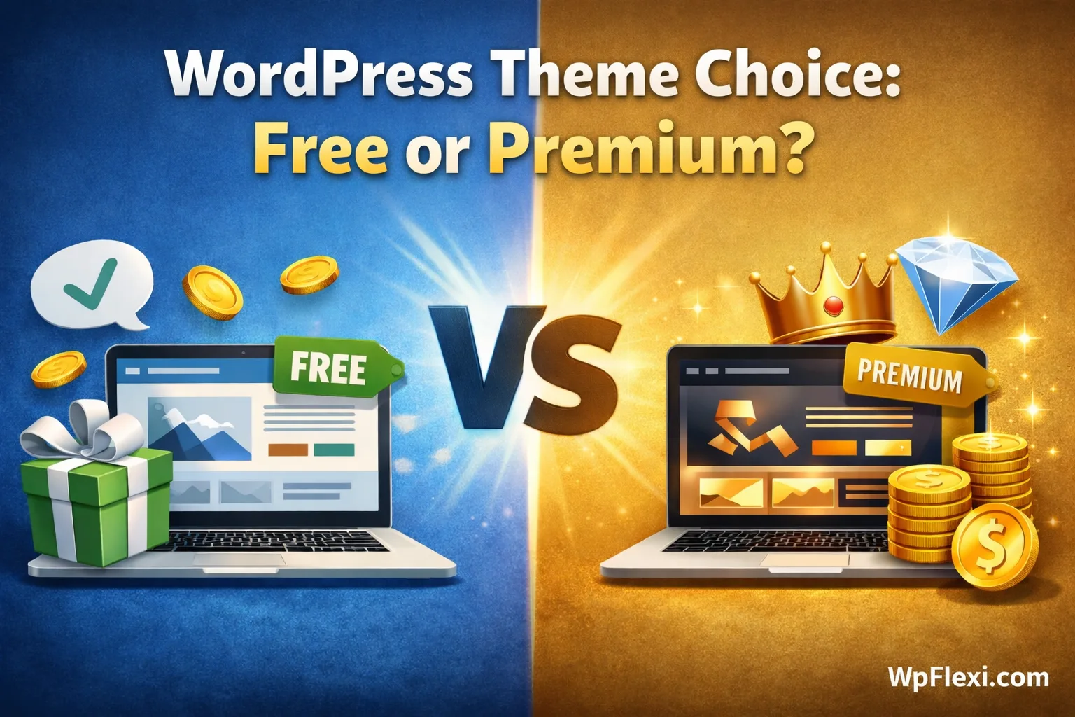 How to Choose a WordPress Theme Free vs Premium